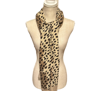 Marcus Adler Animal Print Scarf Wrap